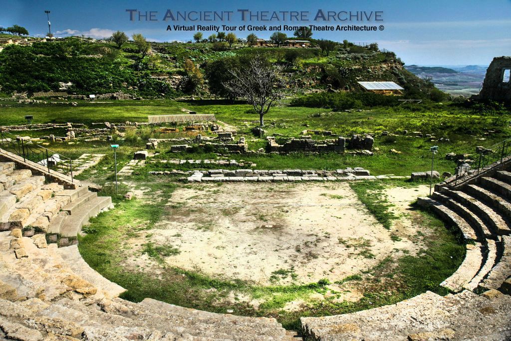 Morgantina Theatre Helenistic Theatre Orchestra